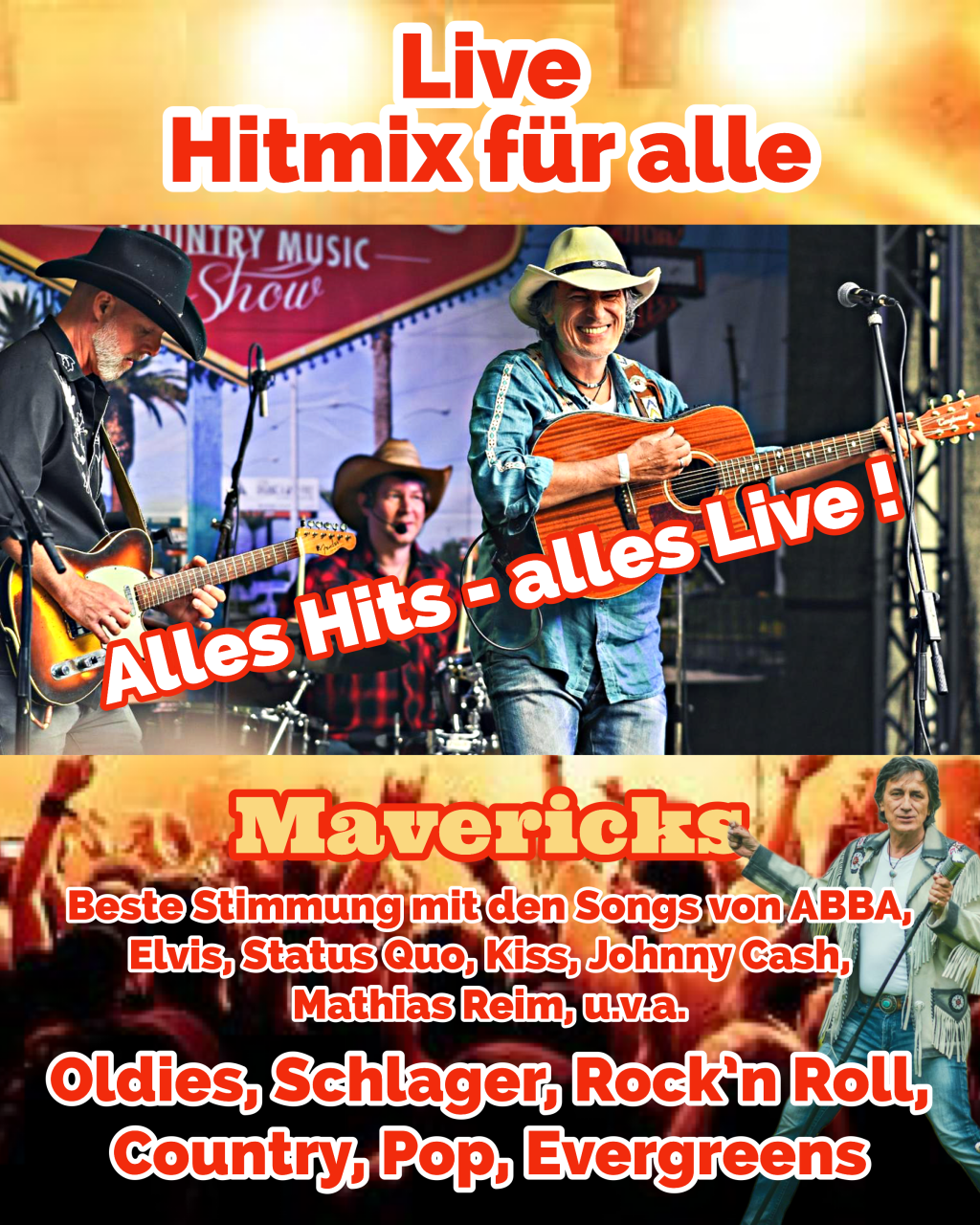 Live Hitmix für alle