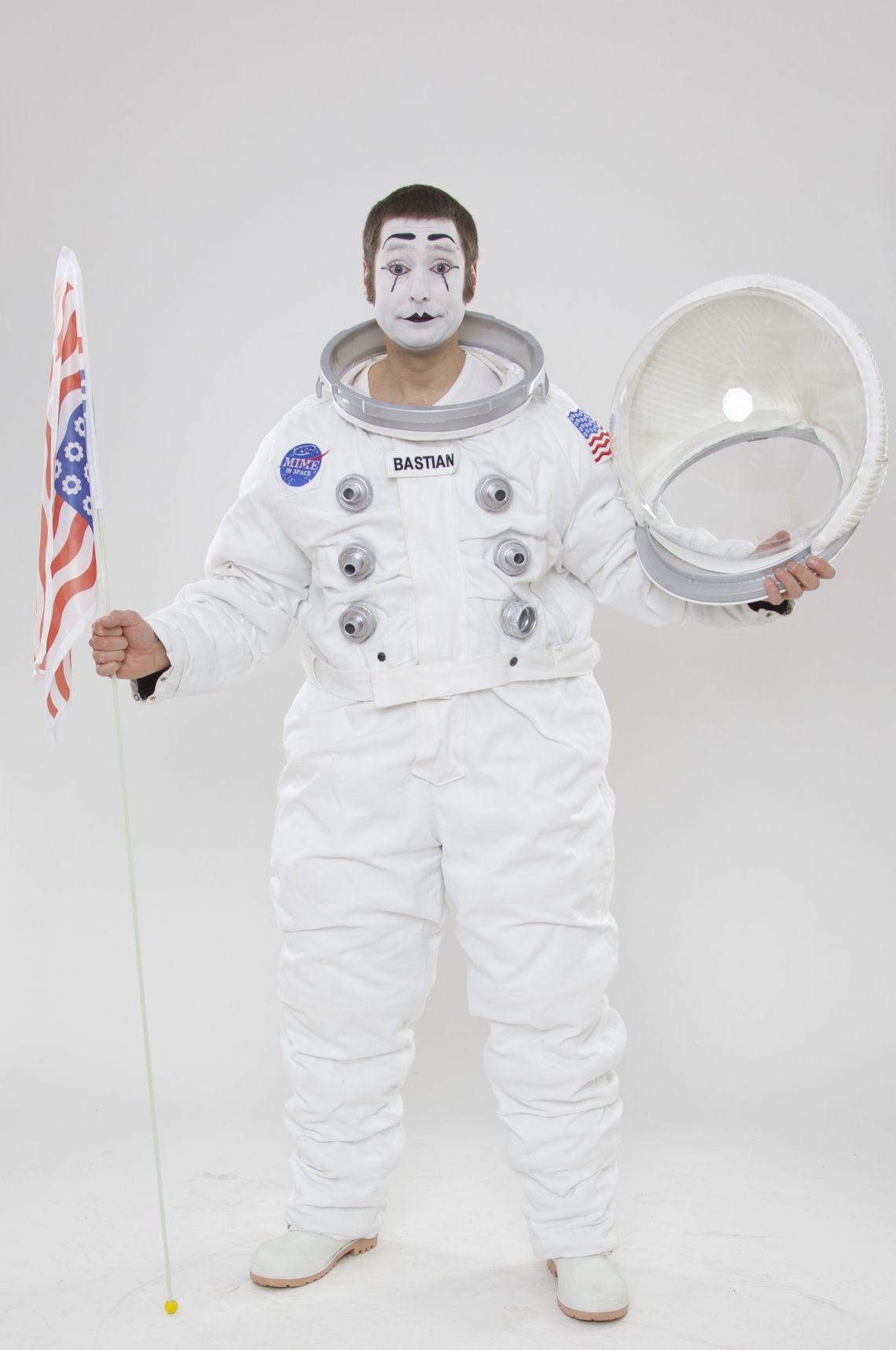 Bastian als Astronaut