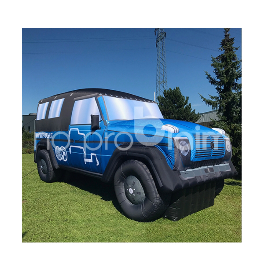 aufblasbare Produktnachbildung - Jeep - aufblasbare Produkte - Inflatables - aufblasbare Werbung
