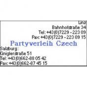 Partyverleih Czech