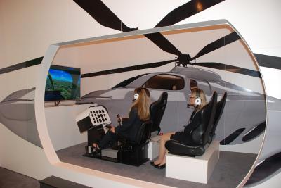 Hubschrauber Simulator / Hubschraubersimulator / Flug Simulator