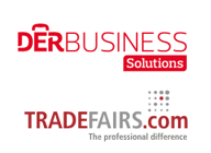 DER BUSINESS Solutions / TRADEFAIRS.com Logo DER BUSINESS Solutions / TRADEFAIRS.com