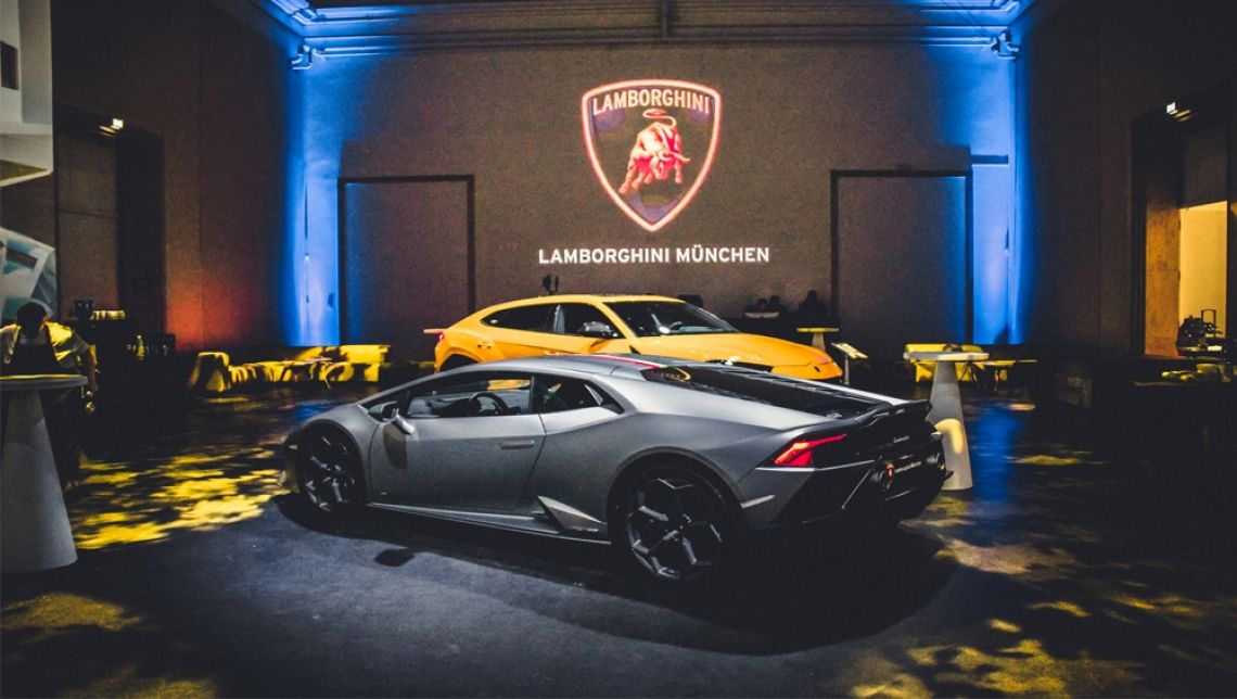 Lamborghini München im Haus der Kunst