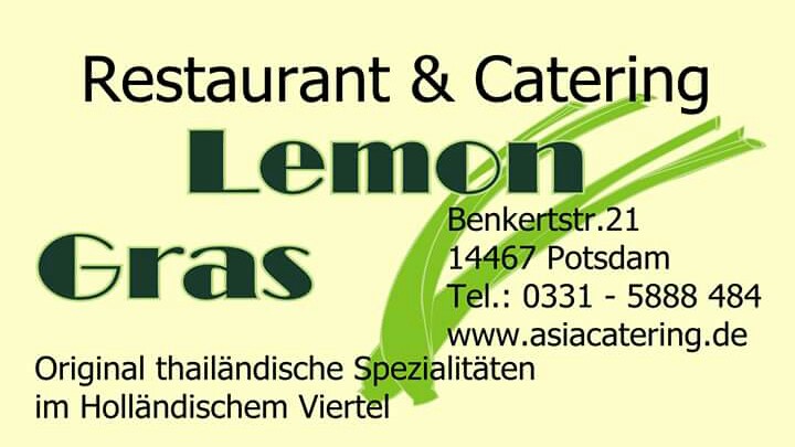 Thai Restaurant LemonGras Potsdam 